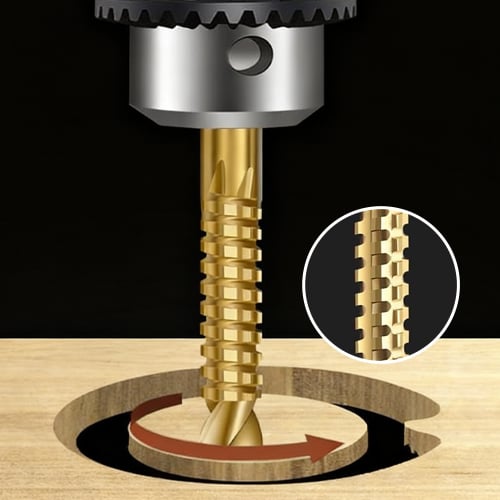 6-Piece M35 Cobalt Drill Bit Set – Precision High-Speed Steel for Metal & DIY