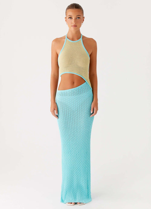 Alexia Knit Maxi Dress - Multi