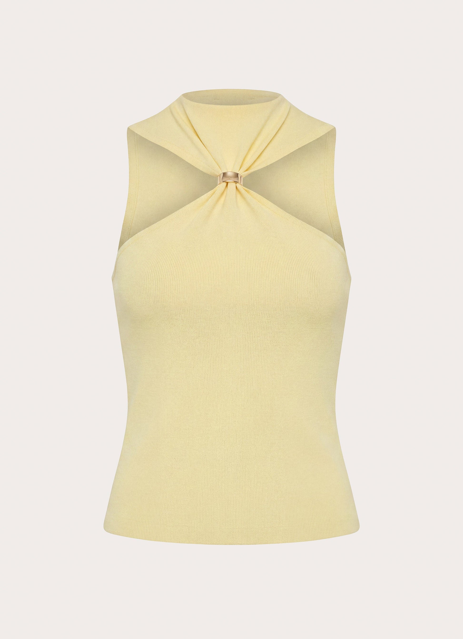 Amarah Knit Top - Yellow