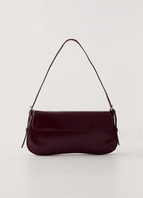 Amoretta Heart Bag - Maroon