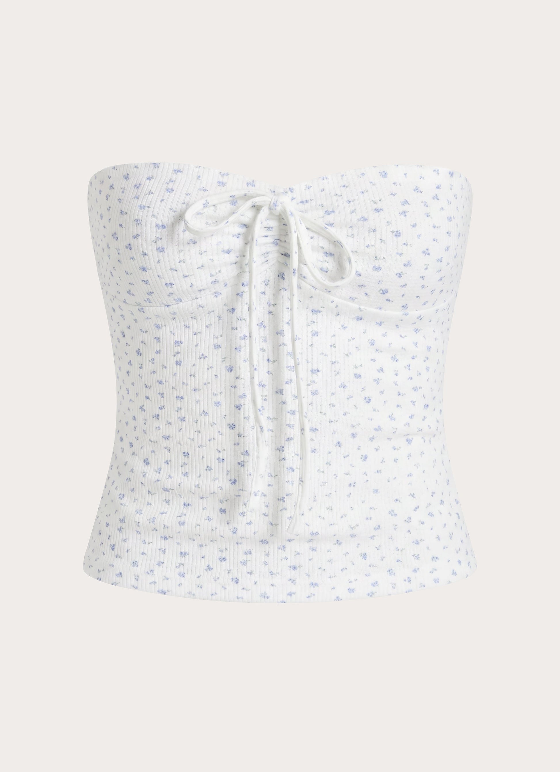 Aurevia Waffle Top - Floral Waffle