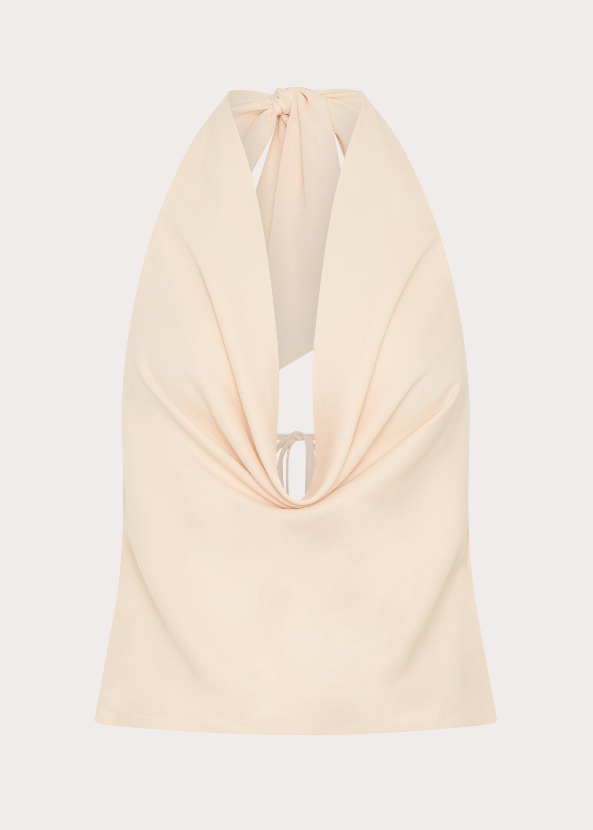 Charli Cowl Top - Lemon