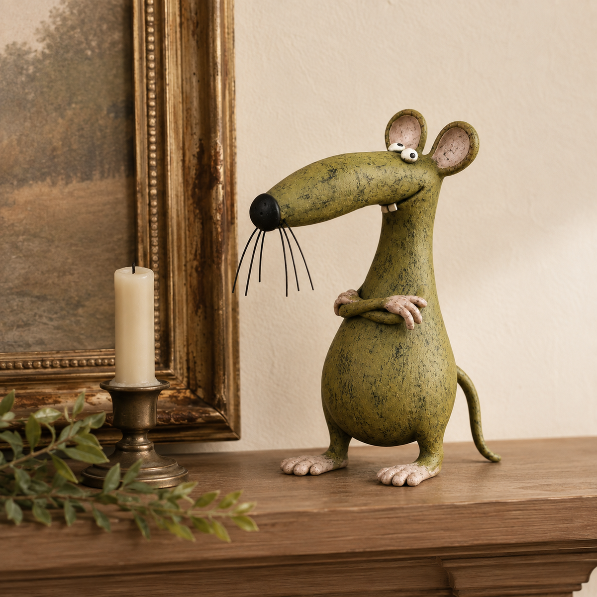 A Little Vintage Charm for Animal Lovers 🐱🐭