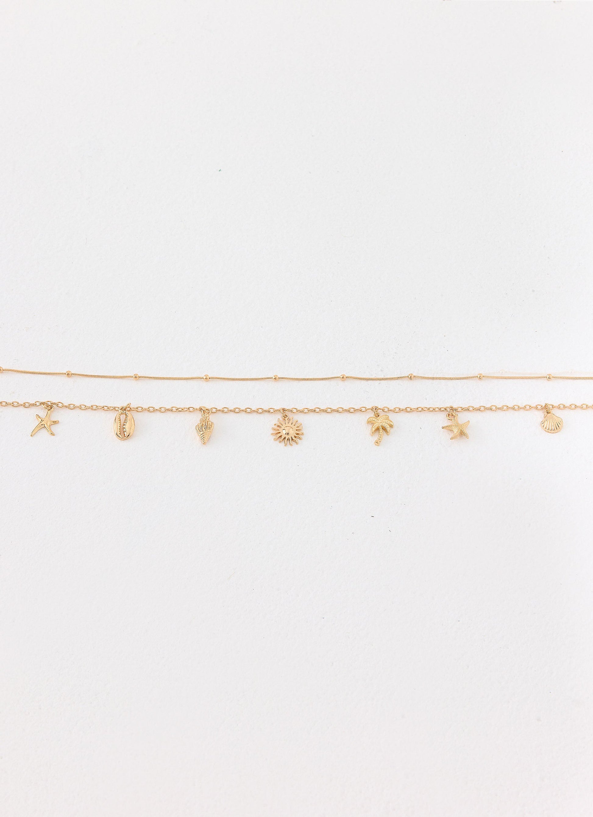 Ciao Charm Belly Chain - Gold