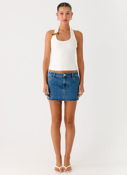 Cladena Top - White